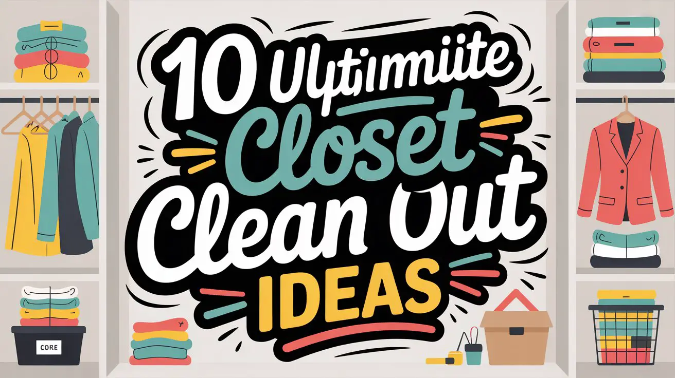 Ultimate Closet Clean Out Ideas: 10 Simple Ways to Declutter and ...